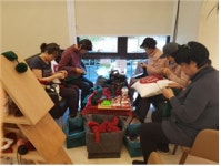 서울시, 50+세대가 만든 손뜨개 목도리 지역아동에 사랑나눔 행사