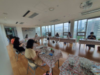 송파 포유문 산부인과, 지난 24일 D라인파티 ‘기저귀 케이크 만들기’ 행사 진행