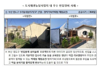 '빈집 특화 도시재생' 추진...도시 문제 해결한다