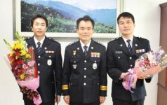 구례경찰서 안성언·이태곤 경위 승진 임용식