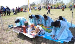 화순 화학산 고산철쭉제 군민화합 기원