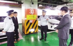 서부경찰서, 범죄예방 최우수 주차장 인증 제막식