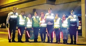 구례 읍내파출소 ‘여성 안심 귀가’ 합동순찰