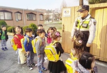 동운지구대, 어린이 교통사고 예방활동