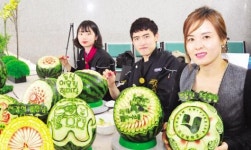 광주·전남 푸드카빙 마스터 1호 정윤서씨, 각종 국내대회 석권