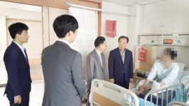 전남경찰청 인권위, 공상 경찰관 위문