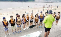 시체육회, 행복나눔 해양레포츠캠프 눈길