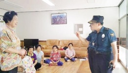 주월파출소 ‘탄력순찰’ 주민의견 수렴
