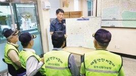 주월파출소 ‘탄력순찰’ 주민의견 수렴