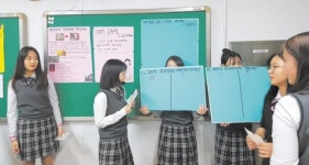 송원여고 동아리, 위안부 피해 할머니 관심갖기 ‘주목’