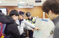 주월파출소 ‘탄력순찰’ 홍보활동
