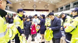 영암 초등학교서 교통사고 예방 홍보