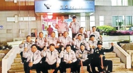 영암 삼호지구대 자율방범대 합동순찰
