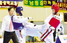 전국 태권 꿈나무들 빛고을서 열전