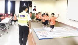 진도경찰서, 유치원생 교통안전 교육
