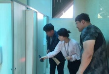 신안 공중화장실 몰카 범죄예방 합동점검