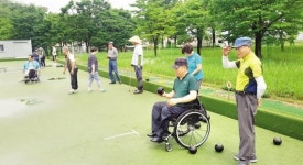 광주시장애인생활체육 론볼 어울림대회