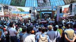 장흥토요시장 개장 13주년 인산인해