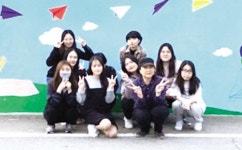 광주여대 실내디자인학과 광산구 동산마을 벽화봉사