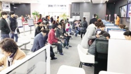 ‘광산 쌍용예가 플래티넘’ 견본주택 북새통