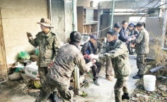 나주 성북동 지역사회보장협의체 연탄배달 봉사