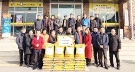 장성 동화면 번영회, 관내 경로당에 쌀 기부