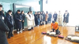 북부소방서, 문예회관서 소방안전교육