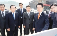 지방도 확장공사 현장 점검