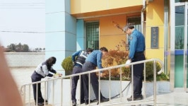 동곡파출소, 봄맞이 환경정비 실시