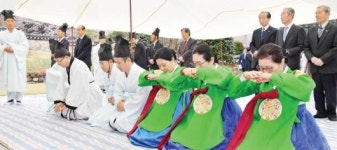 광주 월봉서원 춘계제향 봉행