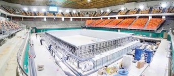 세계수영대회 경기장 시설 공사 ‘막바지’