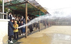 광주예술고·동림119안전센터 소방훈련