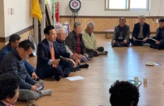 전동평 영암군수, 경로당 방문 민생 투어