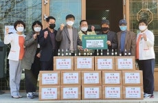 담양 창평한마음요양병원, 창평면에 손 소독제 기부