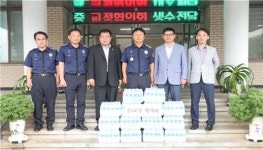 목포교도소 교정협의회, 얼음생수 1만8천병 기부