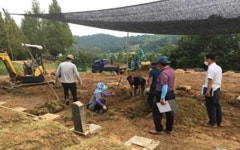 광주도시공사, 망월묘지 수해복구작업