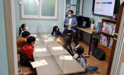 광주매일신문, 소나무 지역아동센터 NIE 2차 순회교육