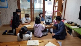 광주매일신문, 화정 지역아동센터 NIE 3차 순회교육