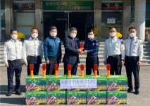 손해보험協 서부본부, 보성경찰서에 교통안전물품 전달