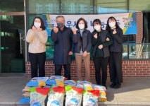 목포 동문교회, 연산동 취약계층에 백미 20포 전달