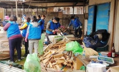 함평 월야면 복지기동대, 독거노인 주거 개선