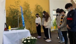 [수완중학교 세월호 계기교육 현장]다시 찾아온 일곱번째 봄…“우리가 잊지 않을게요”