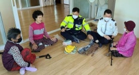 광산경찰서, 노인 보행자 안전교육