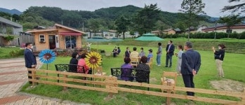 구례군, 나무로 만든 무인카페 호응