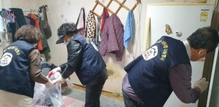 목포시 대성동 지사협, 취약계층 집안청소 봉사
