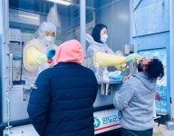완도군, 코로나 이동 검사 차량 도입