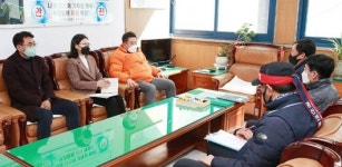 구충곤 화순군수, 화순광업소 노조 격려