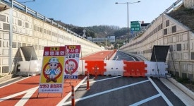 ‘1차로 진출’ 지산IC 개통 또 미뤄졌다
