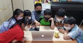 본보, 큰꿈지역아동센터 신문만들기 2차 교육