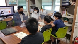 본보, 주나지역아동센터 신문만들기 순회교육
